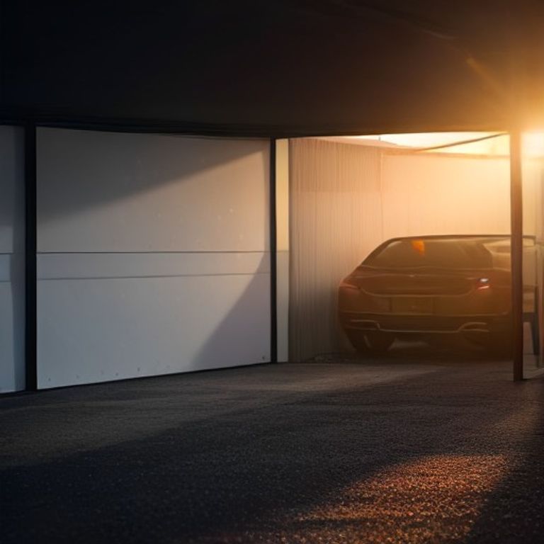 Ralph & Roy Garage Door's Repairs Inc — professional Garage Door Repair in York Beach, our branded team and work van — Garage Door Repair near me